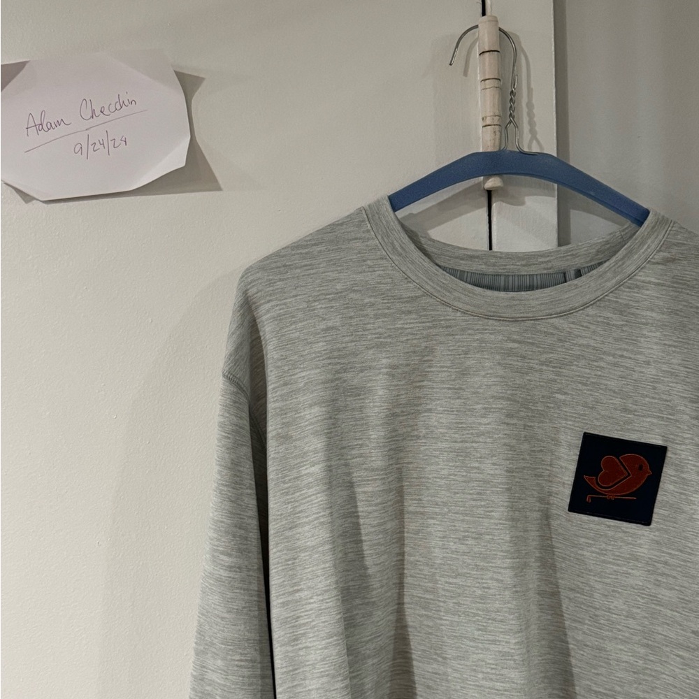 NWOT - Puma Golf Men's High Rise Cloudspun Golf Crewneck - Birdie Logo